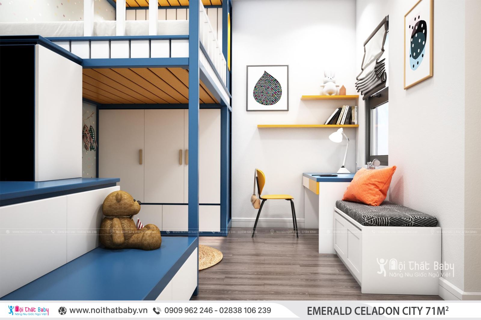 Tổng hợp các mẫu thiết kế nội thất Chung cư Emerald Celadon City